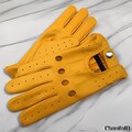 Retro Touring Classic Genuine Leather Motorcycle Gloves, Genuine Leather, Winter Gloves, Driving Gloves, Fashion Gloves