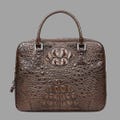 Luxury Genuine Crocodile Leather Briefcase – Men’s Business Handbag & Laptop Bag
