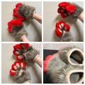 Size Large Puffy Paws, Furry handpaws, fursuit handpaws