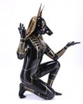Latex ANUBIS Bodysuit, Shiny Tight Latex for Roleplay