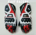 BMW S1000RR Motorbike MOTOGP Racing Leather Gloves - Made In Genuine Cowhide Leather - With Free Shipping