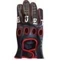 Knuckle Leather Driving Gloves, Motorcycle Gloves for Men and Women - Custom Punk Rock Fashion Statement Accessory with Ventilation Holes