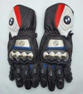 New BMW Motorbike Racing Leather Gloves Unisex Biker Motorcycle Leather Gloves, BMW Biker Leather Gloves