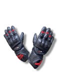 GP Pro Racing Motorcycle Gloves Black & Red