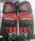 Alpinestars GP Pro Racing Gloves – Red and Black Protective Gear – CowhideKangaroo Leather Gloves – Track & Street Use|Racing Gloves