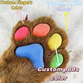 Customizable Claws: Four Styles, Two Lengths to Choose From, Customize with Your Own Design! Fursuit Paws For Comic convention