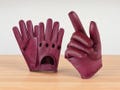 Leather Driving Gloves | Full Finger Nappa Leather Gloves | Scooter, Car & Motorcycle Gloves | Gift for Him and Her