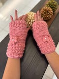 Cute Open Finger Gloves
