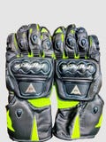 Dainese Racing Motorbike protection gloves - Green And Black - Racing Gear - Motorcycle Gear