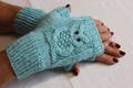 Ladies Owlie Mitts