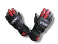 Dainese Racing Leather Motorcycle Gloves – Black & Red
