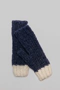 Hand Knit Alpaca Fingerless Gloves: Fair Trade Peruvian Artisan Design
