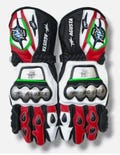 MV Agusta Motorcycle Motorbike Racking Leather Gloves Pythons Racking- Protective