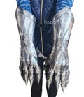 Medieval Armor Gauntlets pair Knight Gloves | 18 guage Handmade Steel Gothic Gauntlets for LARP, Cosplay, Halloween, Renaissance Fair, Décor