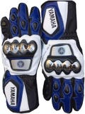 Yamaha Leather Racing Gloves: Cowhide Biker Gloves, Road Safety
