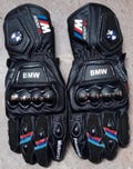BMW Motorrad Racing Gloves | BMW M 1000R Biker Riding Gloves | Leather Motorcycle Gloves with Knuckle Protection