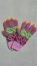 Handmade Traditional Winter Gloves Colorful Knitted Gloves - Warm Winter Accessories - 3 Types Available